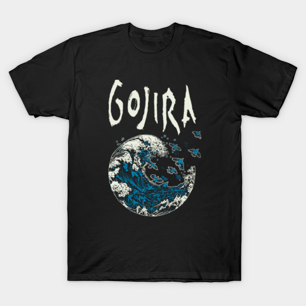 gojira white shirt